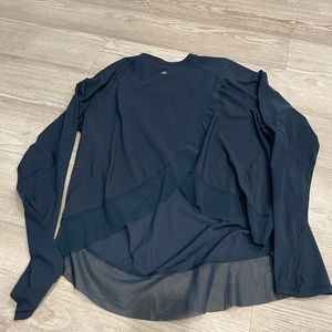 Open Backed Long Sleeve Lulu Shirt
